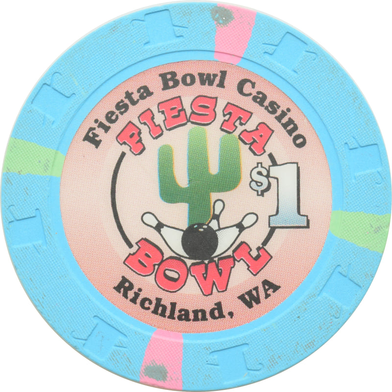 Fiesta Bowl Casino Richland Washington $1 Chip