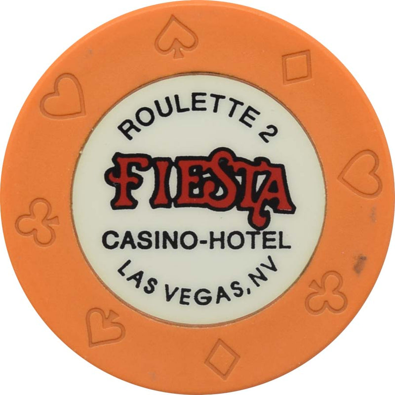 Fiesta Casino North Las Vegas Nevada Roulette 2 Peach Chip 1994
