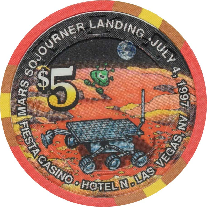 Fiesta Casino North Las Vegas Nevada Mars Sojourner Landing Chip 1998