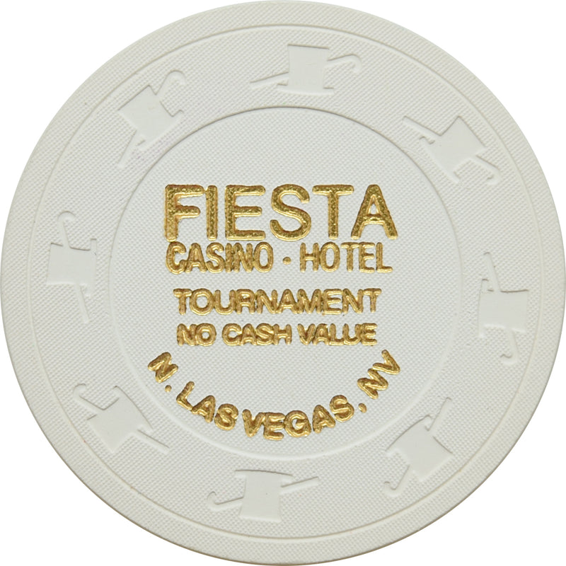 Fiesta Casino North Las Vegas Nevada White NCV Tournament Chip 1997