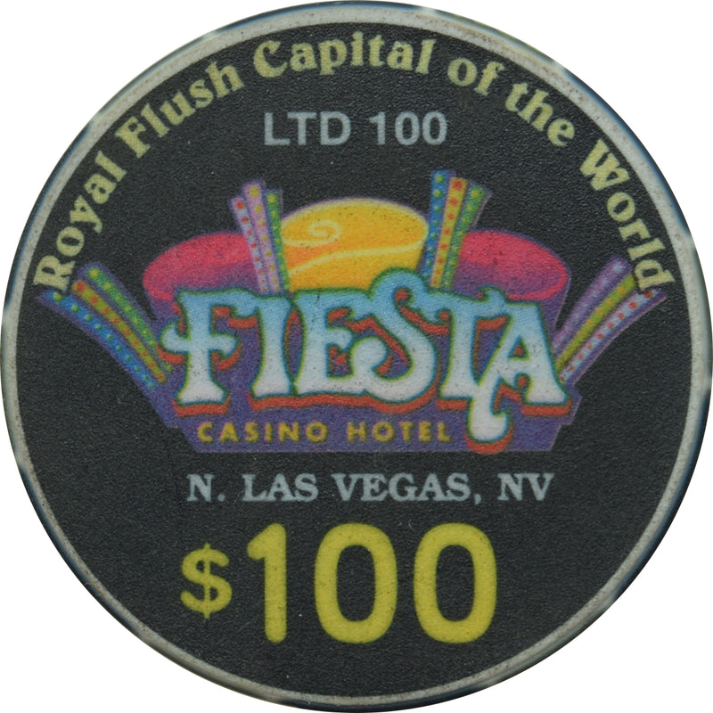 Fiesta Casino North Las Vegas Nevada $100 First Chip of the Millennium 2000