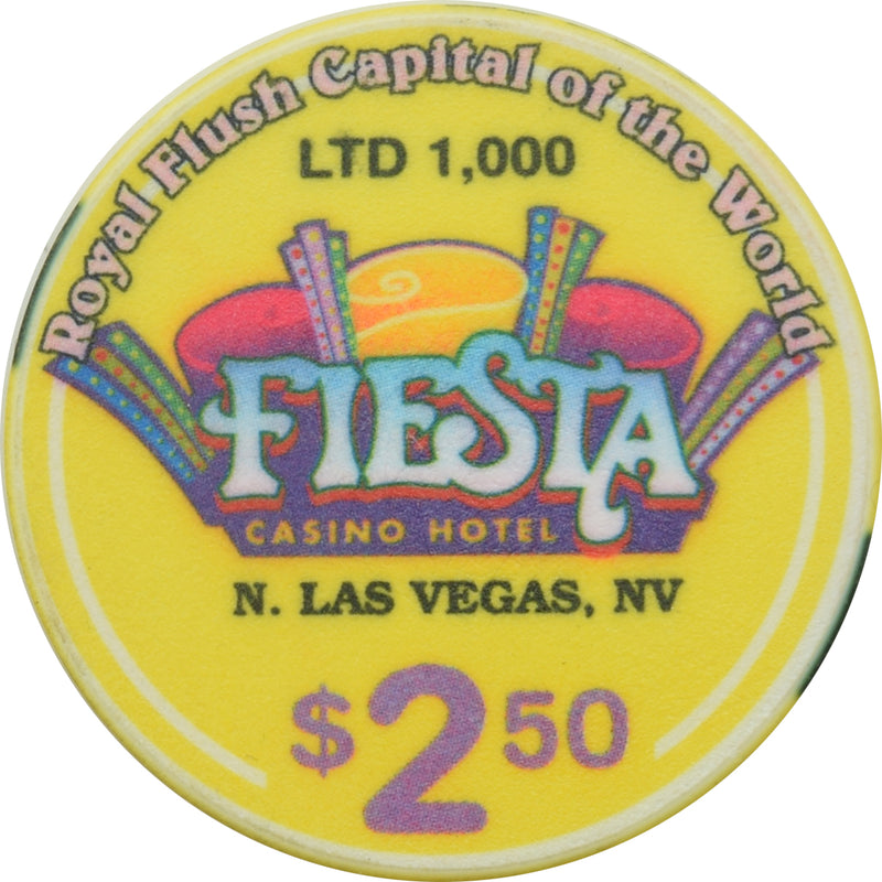 Fiesta Casino North Las Vegas Nevada $2.50 First Chip of the Millennium 2000