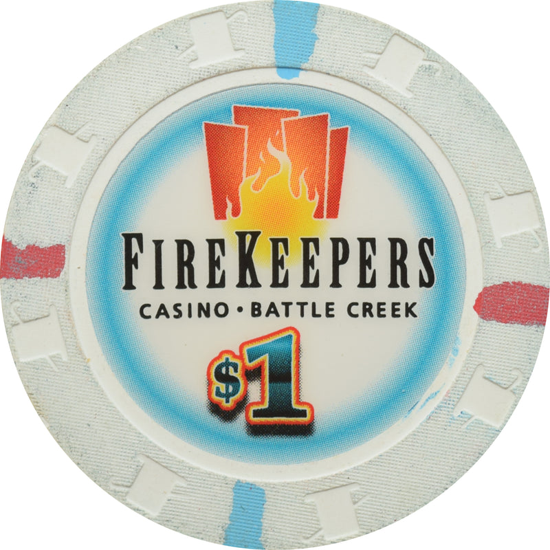 Firekeepers Casino Battle Creek MI $1 Chip