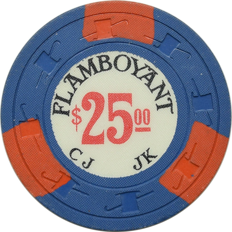 Flamboyant Beach Hotel Casino Willemstad Curacao $25 Chip