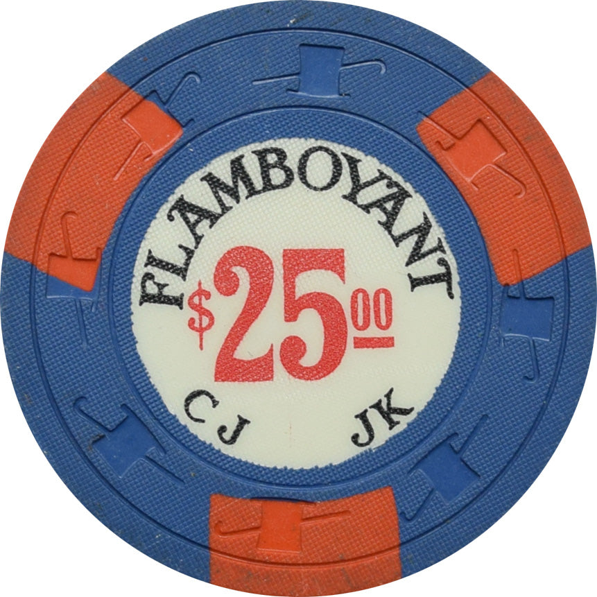 Flamboyant Beach Hotel Casino Willemstad Curacao $25 Chip