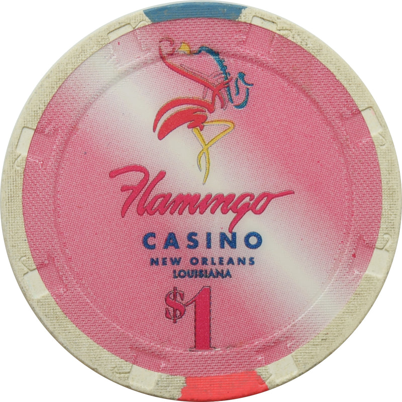 Flamingo Casino New Orleans Louisiana $1 Chip
