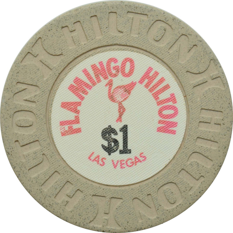 Flamingo Hilton Casino Las Vegas Nevada $1 Chip 1975