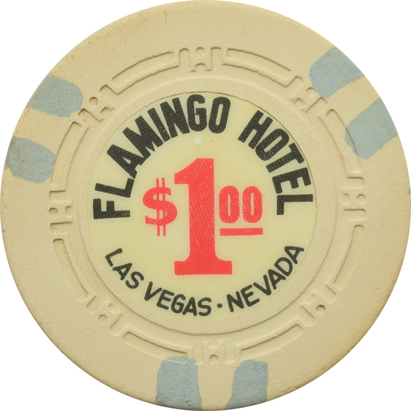 Flamingo Casino Las Vegas Nevada $1 Chip 1964 (Nicer)