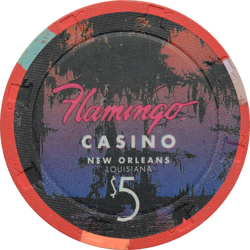 Flamingo Casino New Orleans Louisiana $5 Chip