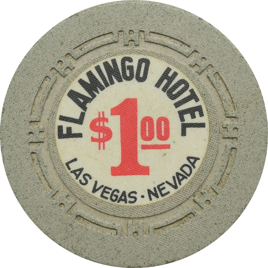 Flamingo Casino Las Vegas Nevada $1 Chip 1960s