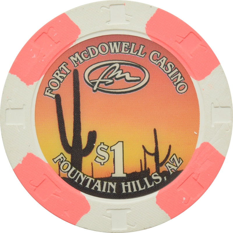 Fort McDowell Casino Fountain Hills Arizona $1 Chip