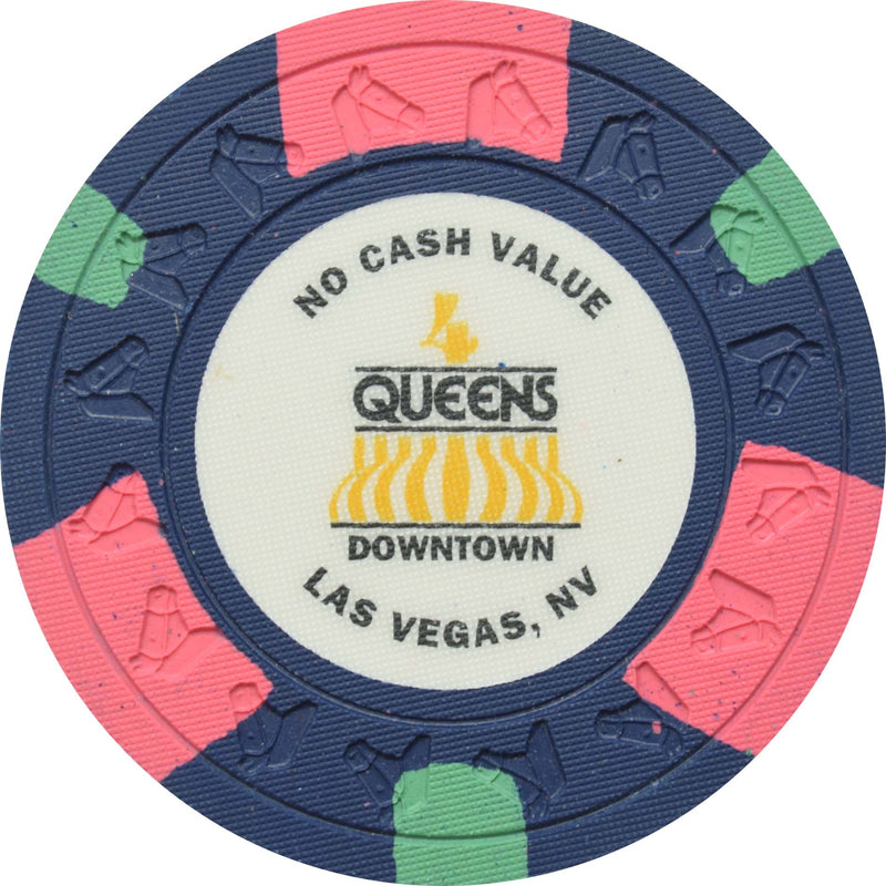 Four Queens Casino Las Vegas Nevada $100 Let It Ride No Cash Value Chip 1996