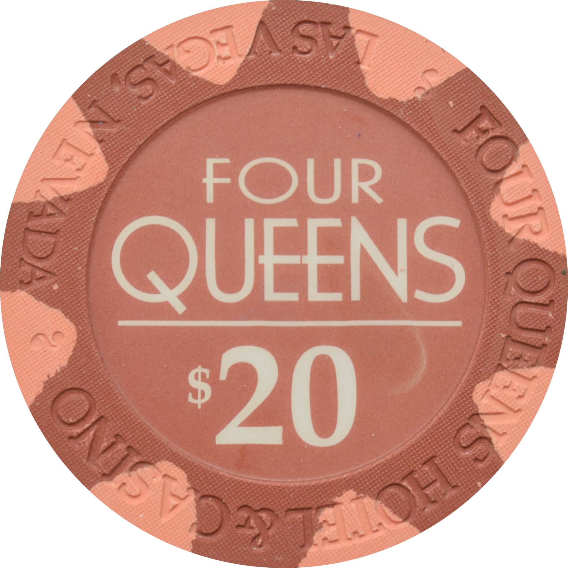 Four Queens Casino Las Vegas Nevada $20 Chip 2000