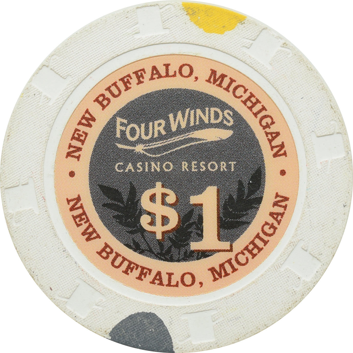 Four Winds Casino New Buffalo MI $1 Chip #2