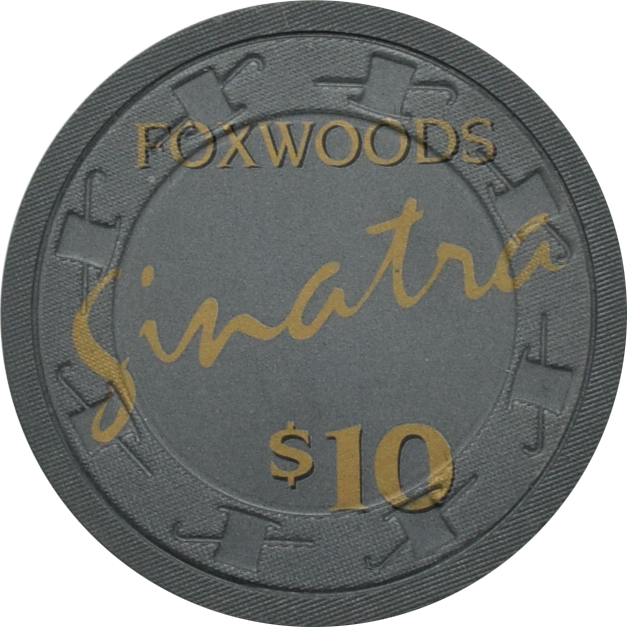 Foxwoods Casino Ledyard Connecticut $10 Frank Sinatra Chip