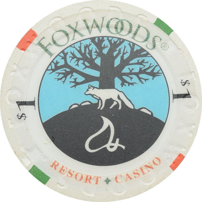 Foxwoods Casino Ledyard Connecticut $1 Chip