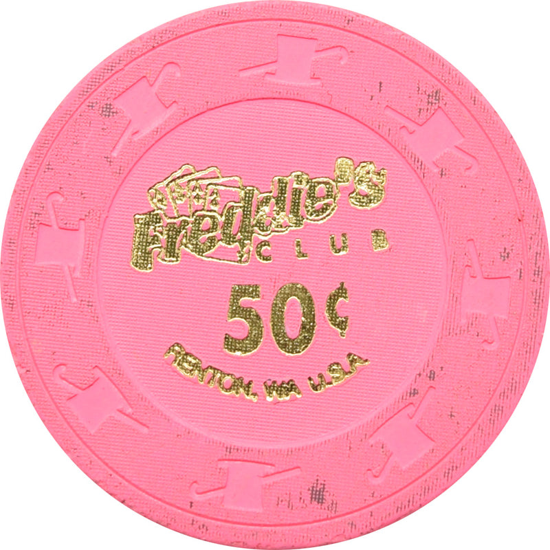 Freddie's Club Casino Renton WA 50 Cent Chip