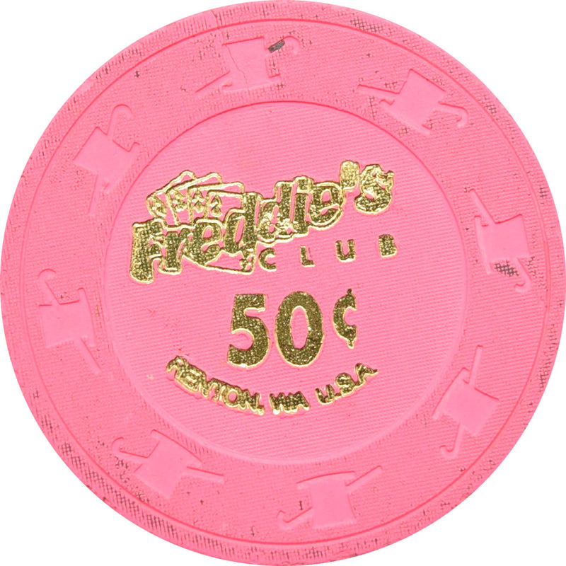 Freddie's Club Casino Renton WA 50 Cent Chip