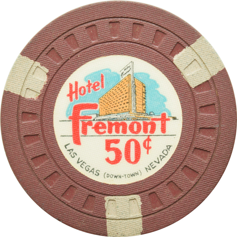 Fremont Casino Las Vegas NV 50 Cent Chip 1955