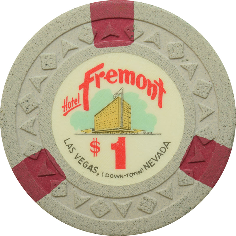 Fremont Casino Las Vegas Nevada $1 Chip 1962