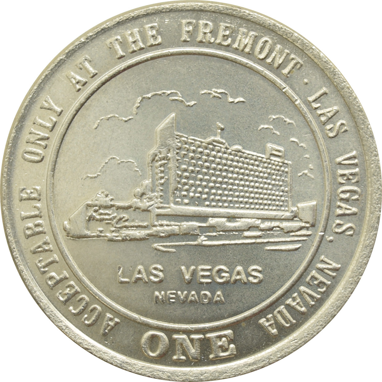 Fremont (Sam Boyd's) Casino Las Vegas NV $1 Token 1988