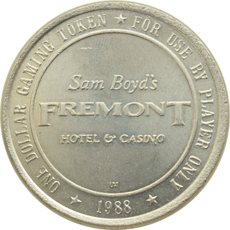 Fremont (Sam Boyd's) Casino Las Vegas NV $1 Token 1988