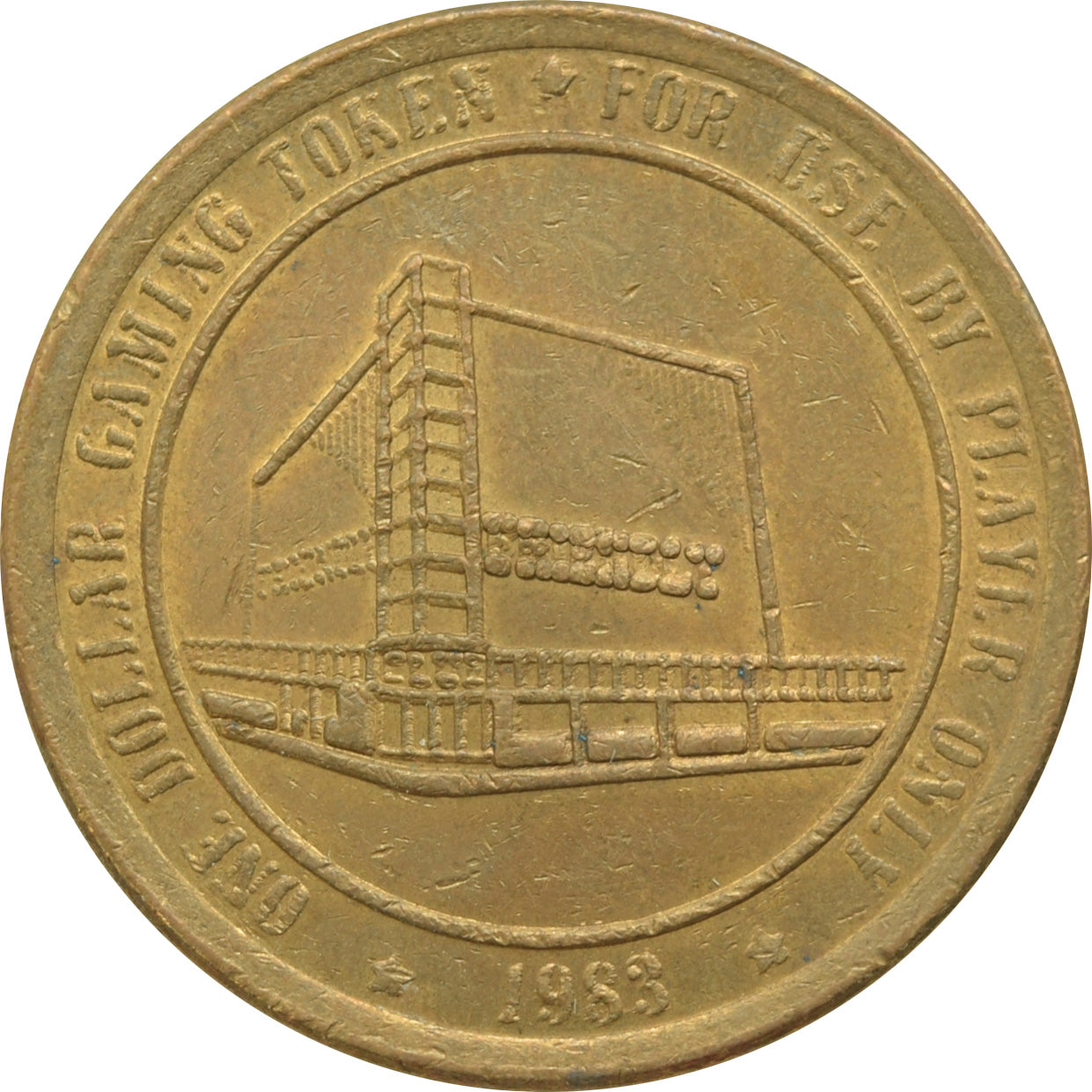 Friendly Club Casino Las Vegas NV $1 Token 1983