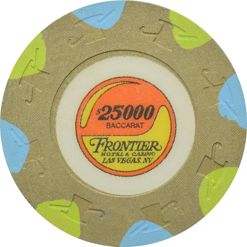 Frontier Casino Las Vegas Nevada $25000 Baccarat 43mm Chip 1992