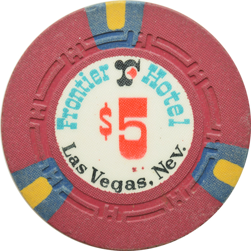 Frontier Casino Las Vegas Nevada $5 Chip 1967