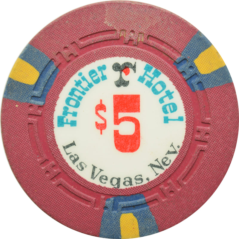 Frontier Casino Las Vegas Nevada $5 Chip 1967