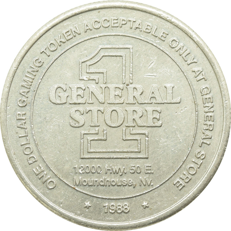 General Store Mound House NV $1 Token 1988