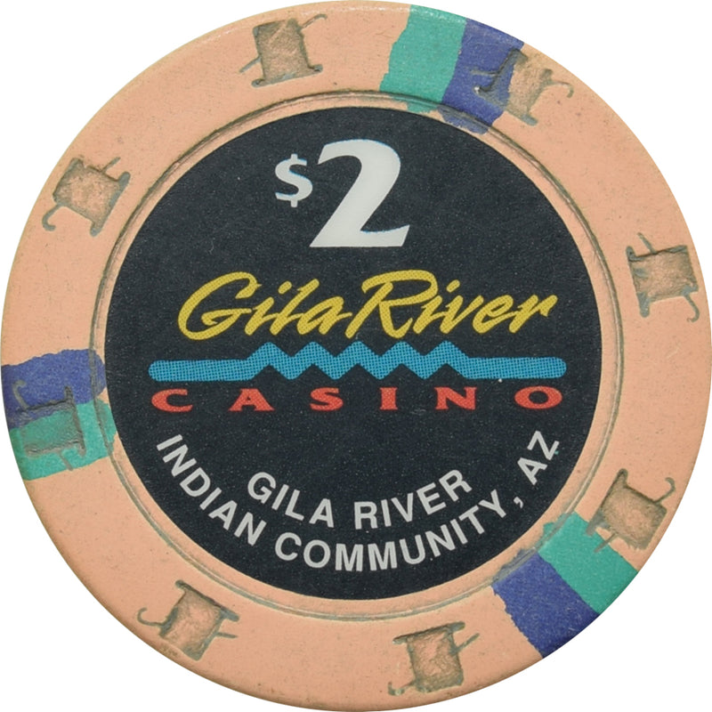 Gila River Casino Chandler Arizona $2 Chip
