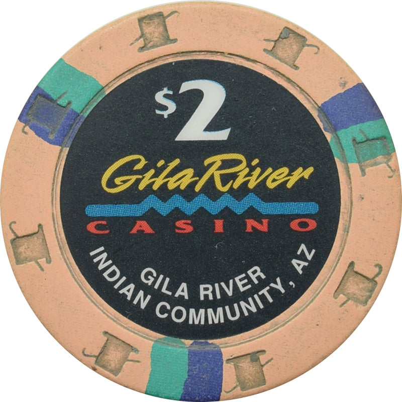 Gila River Casino Chandler Arizona $2 Chip