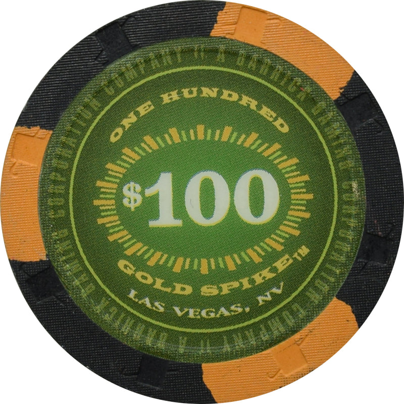 Gold Spike Casino Las Vegas Nevada $100 Chip 2004