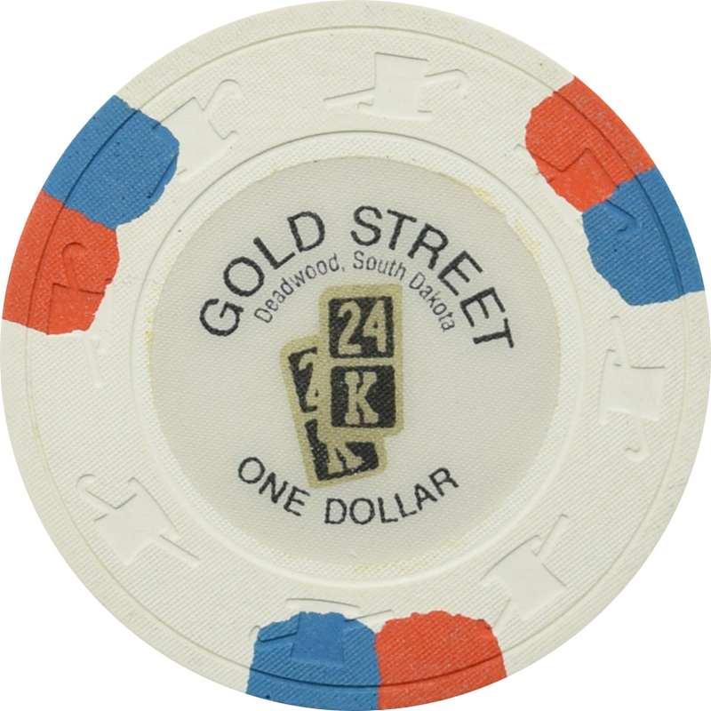 Gold Street Casino Deadwood South Dakota $1 Chip