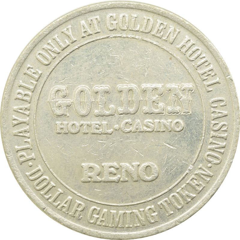 Golden Casino Reno NV $1 Token 1980