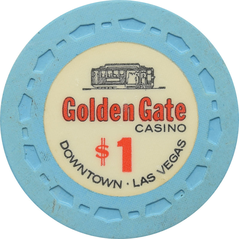 Golden Gate Casino Las Vegas Nevada $1 Chip 1964