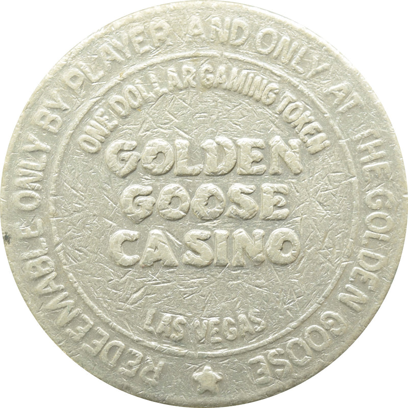 Golden Goose Casino Las Vegas NV $1 Token 1979