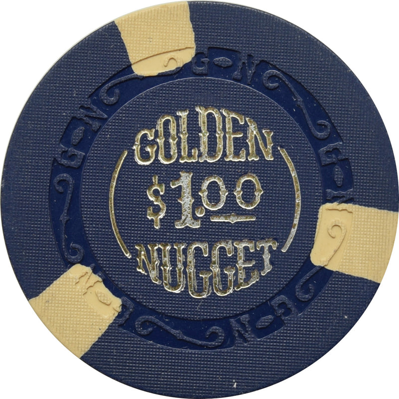 Golden Nugget Casino Las Vegas Nevada $1 Chip 1960s