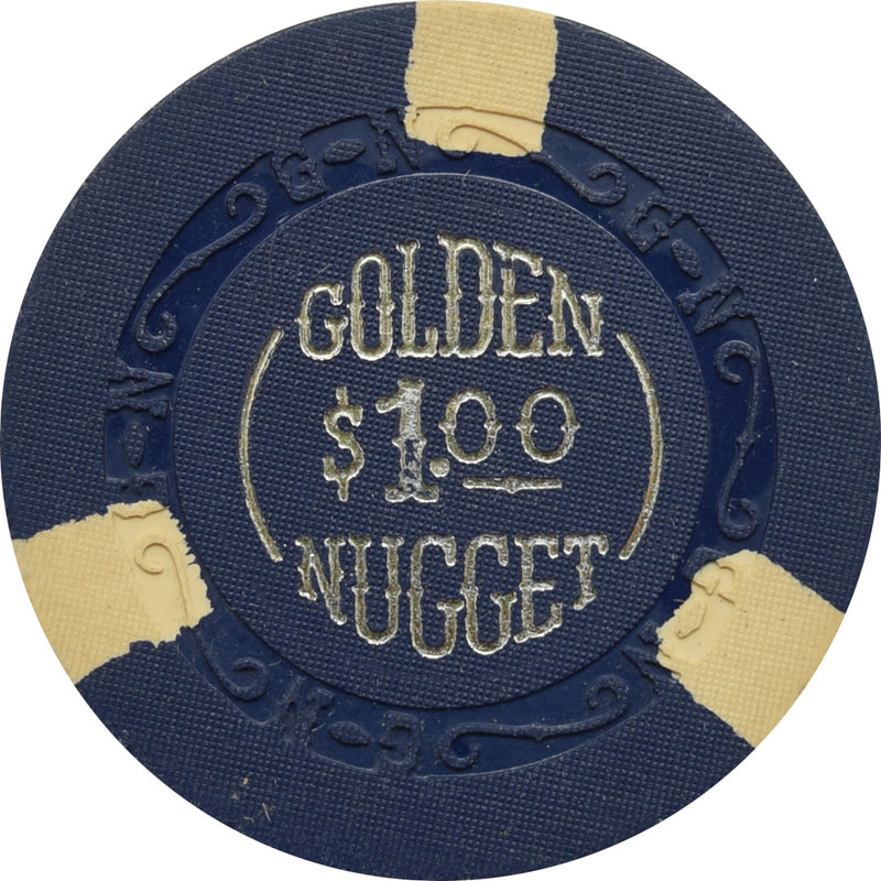 Golden Nugget Casino Las Vegas Nevada $1 Chip 1960s