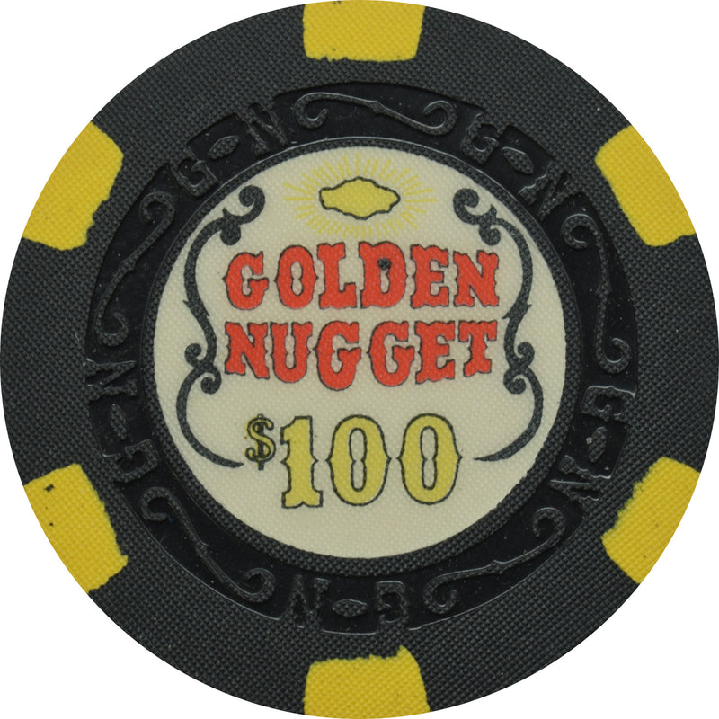 Golden Nugget Casino Las Vegas Nevada $100 Chip 1975