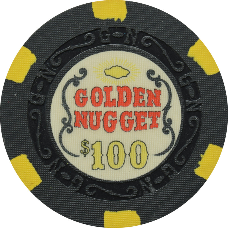 Golden Nugget Casino Las Vegas Nevada $100 Chip 1975