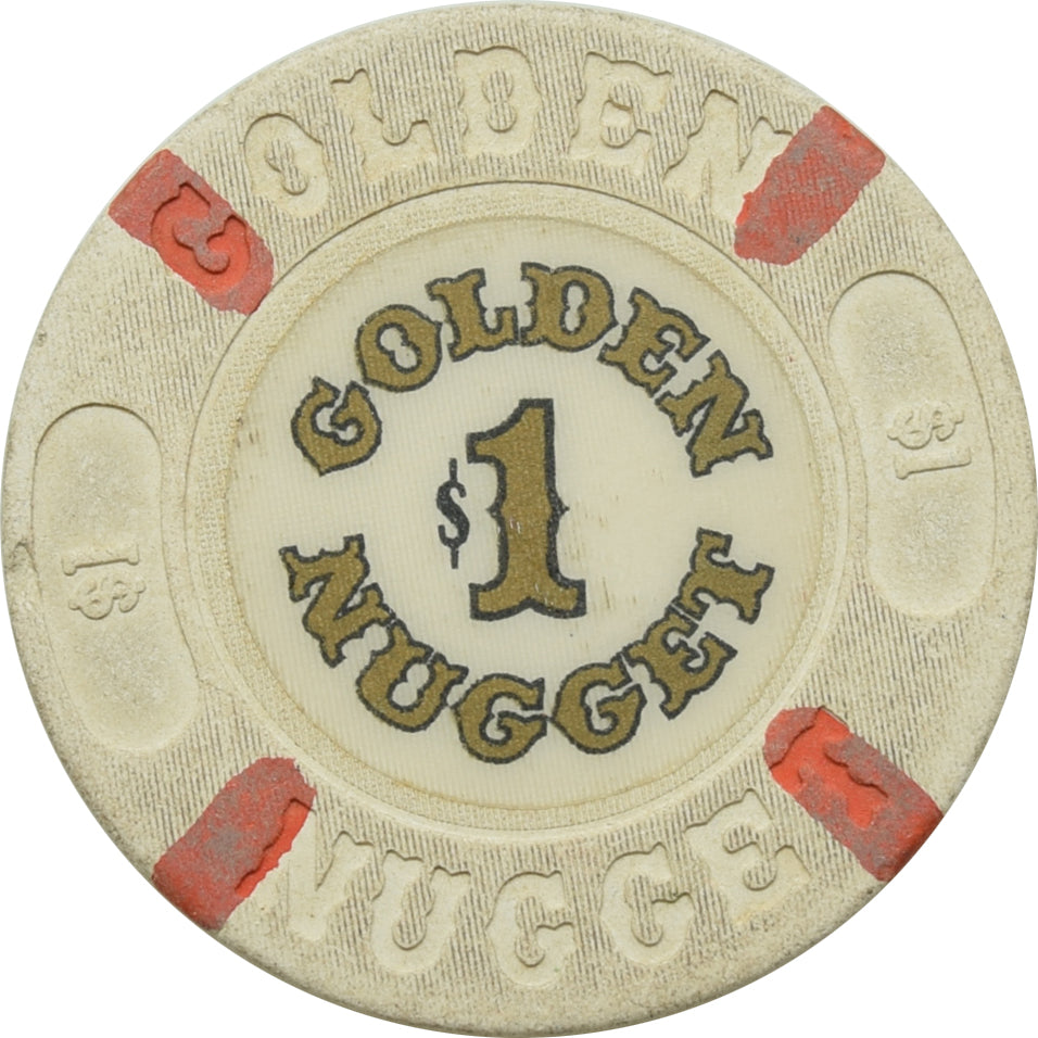 Golden Nugget Casino Atlantic City New Jersey $1 Chip