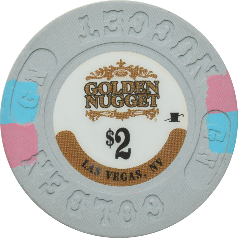 Golden Nugget Casino Las Vegas Nevada $2 Chip 2020
