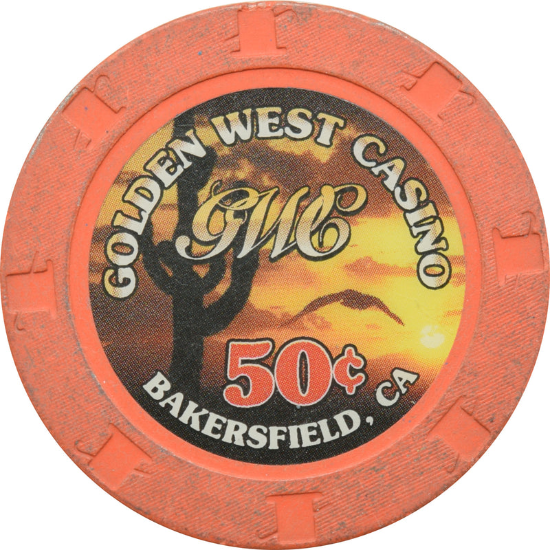 Golden West Casino Bakersfield California 50 Cent Chip