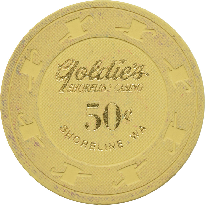 Goldie's Casino Shoreline Washington 50 Cent Chip