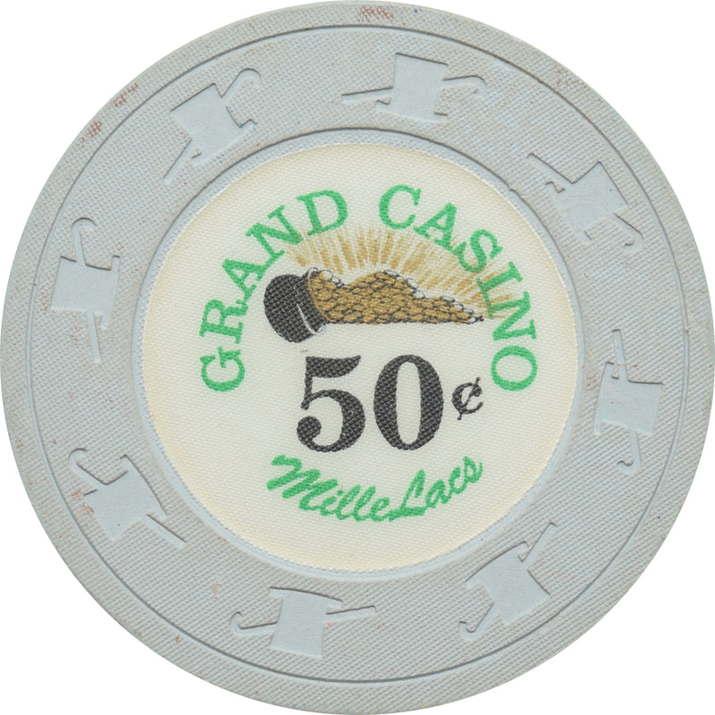 Grand Casino Mille Lacs Minnesota 50 Cent Chip