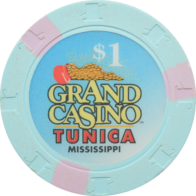 Grand Casino Tunica Mississippi $1 Chip