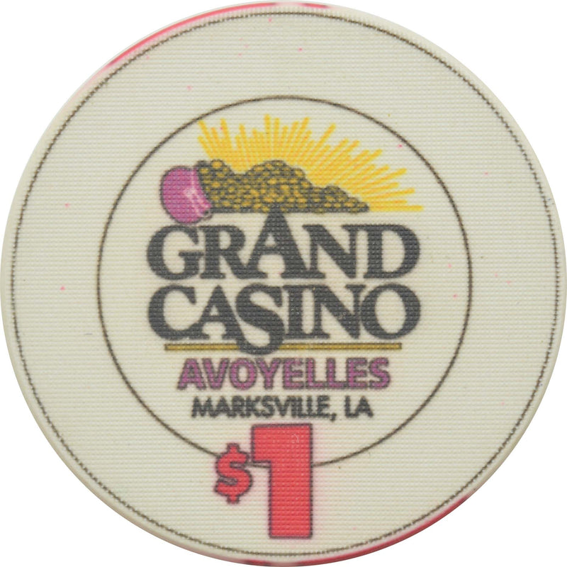 Grand Casino Avoyelles Marksville Louisiana $1 Chip