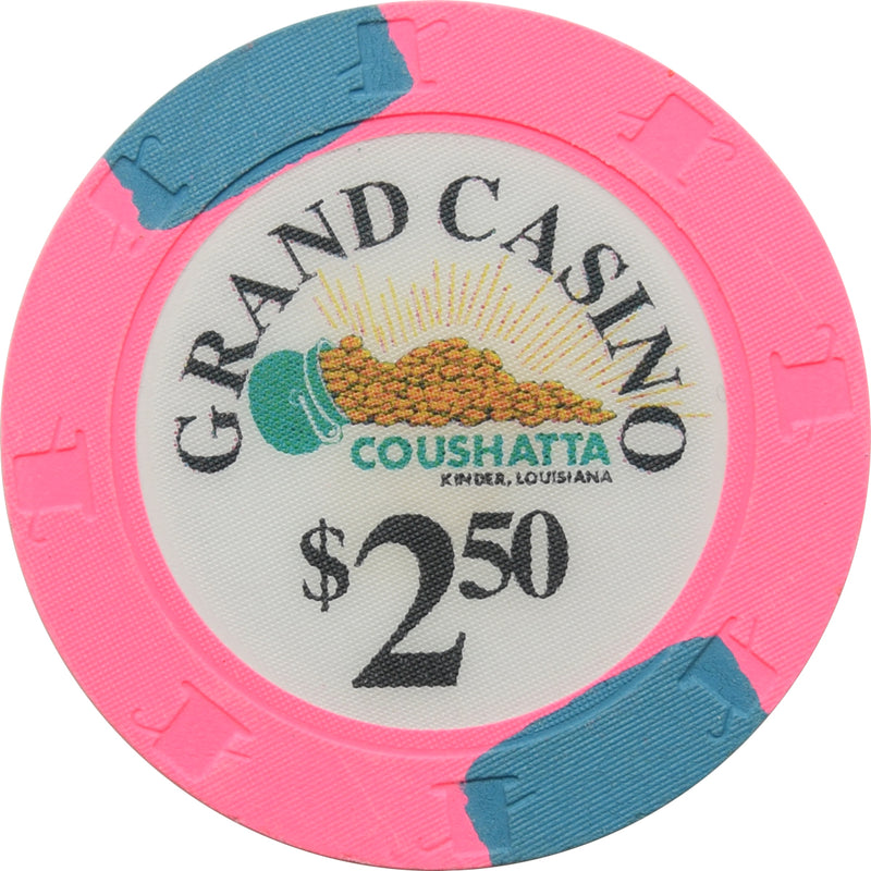 Grand Casino Kinder Lousiana $2.50 Chip